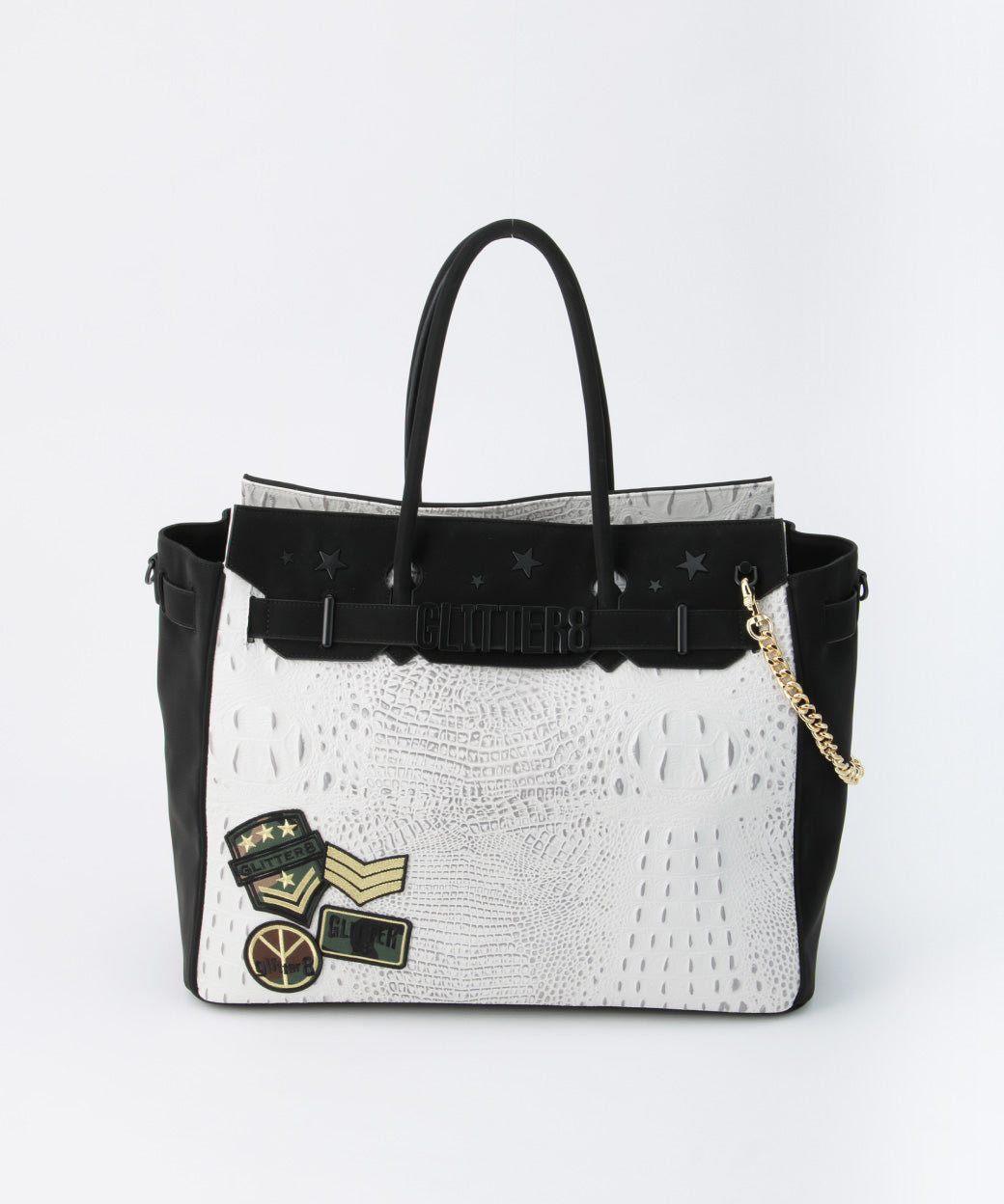 GLITTER 8 TOTE BAG トートバッグ