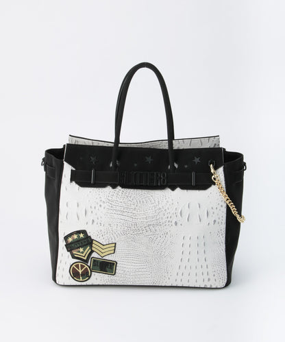 GLITTER 8 TOTE BAG トートバッグ