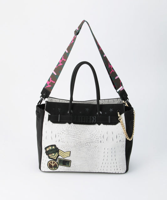 GLITTER 8 TOTE BAG トートバッグ