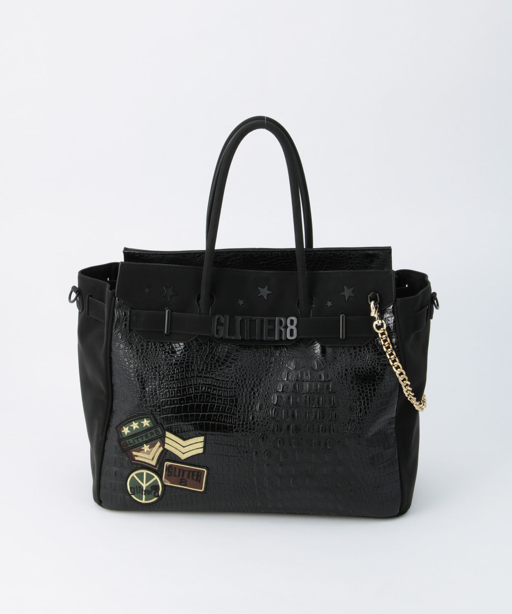 GLITTER 8 TOTE BAG トートバッグ