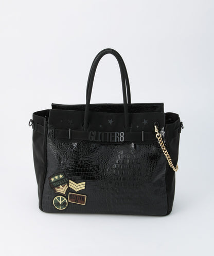 GLITTER 8 TOTE BAG トートバッグ