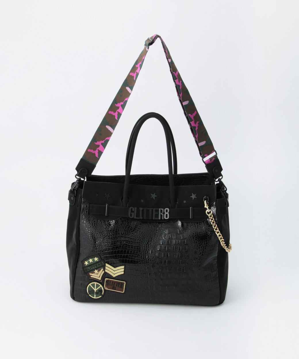 GLITTER 8 TOTE BAG トートバッグ