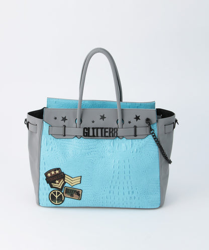 GLITTER 8 TOTE BAG トートバッグ