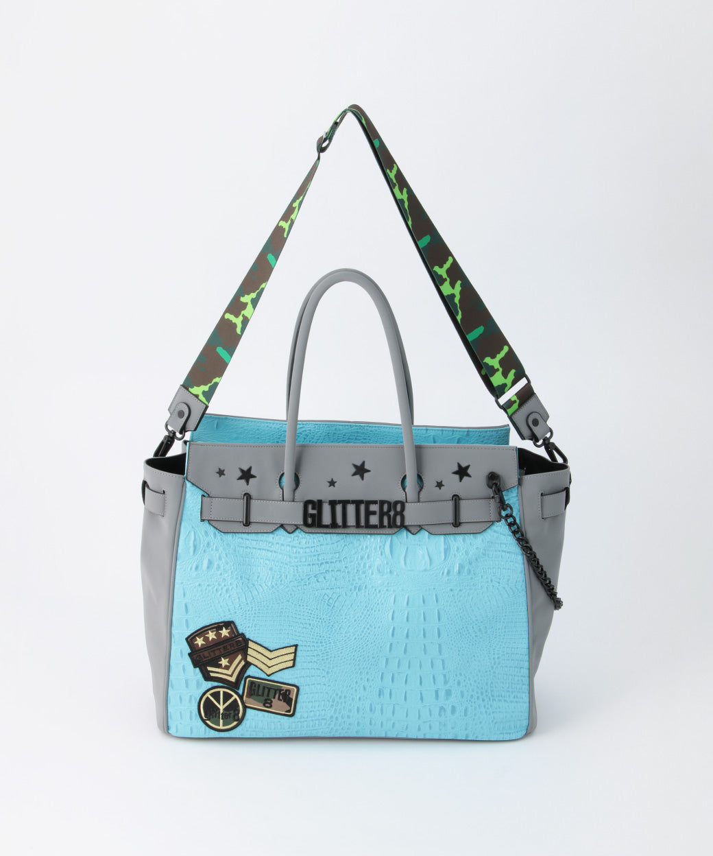 GLITTER 8 TOTE BAG トートバッグ