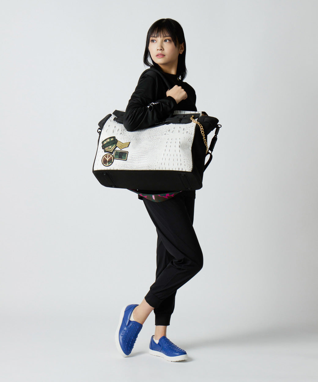 GLITTER 8 TOTE BAG トートバッグ