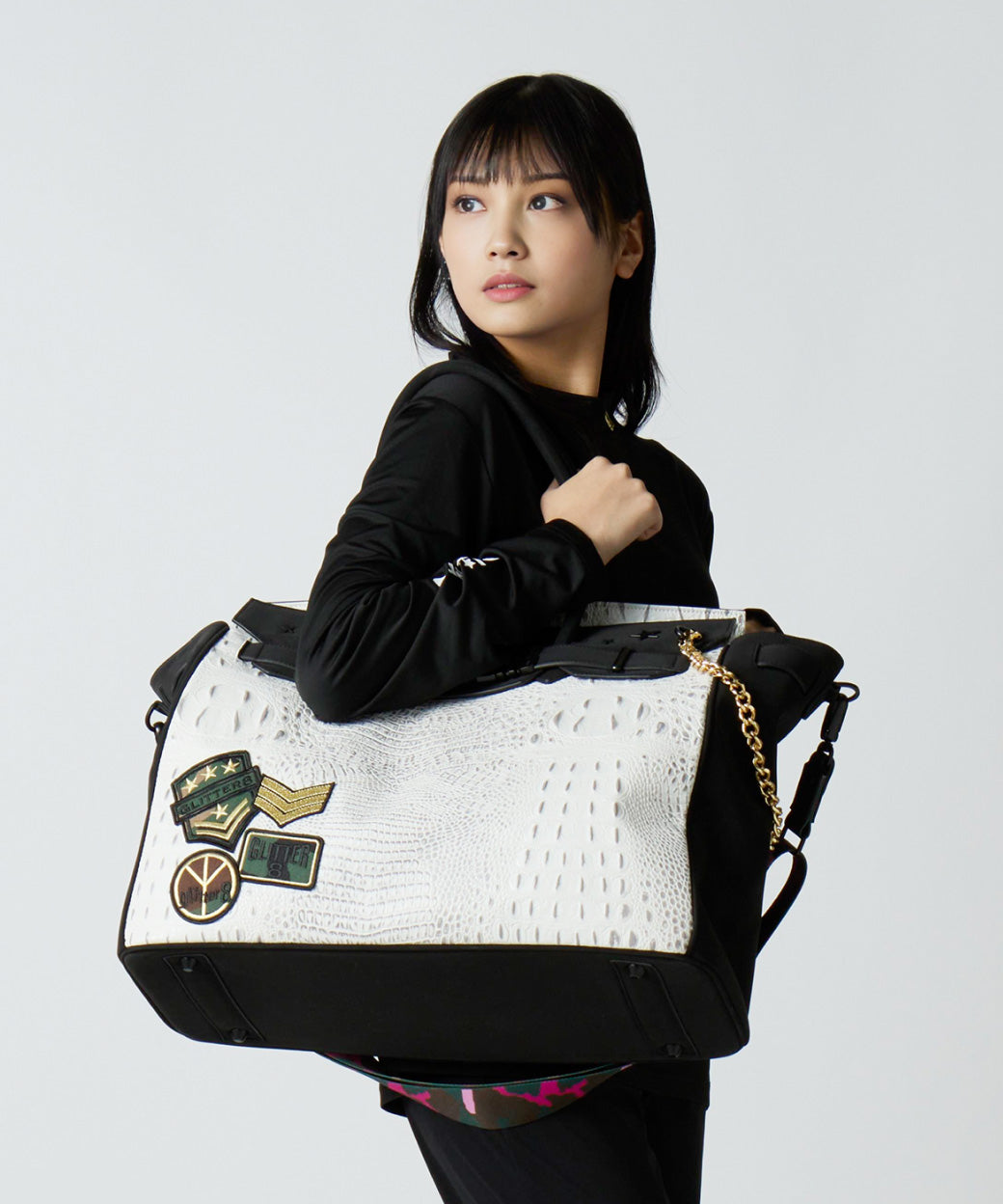 GLITTER 8 TOTE BAG トートバッグ
