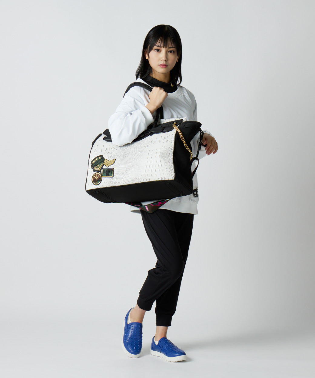 GLITTER 8 TOTE BAG トートバッグ