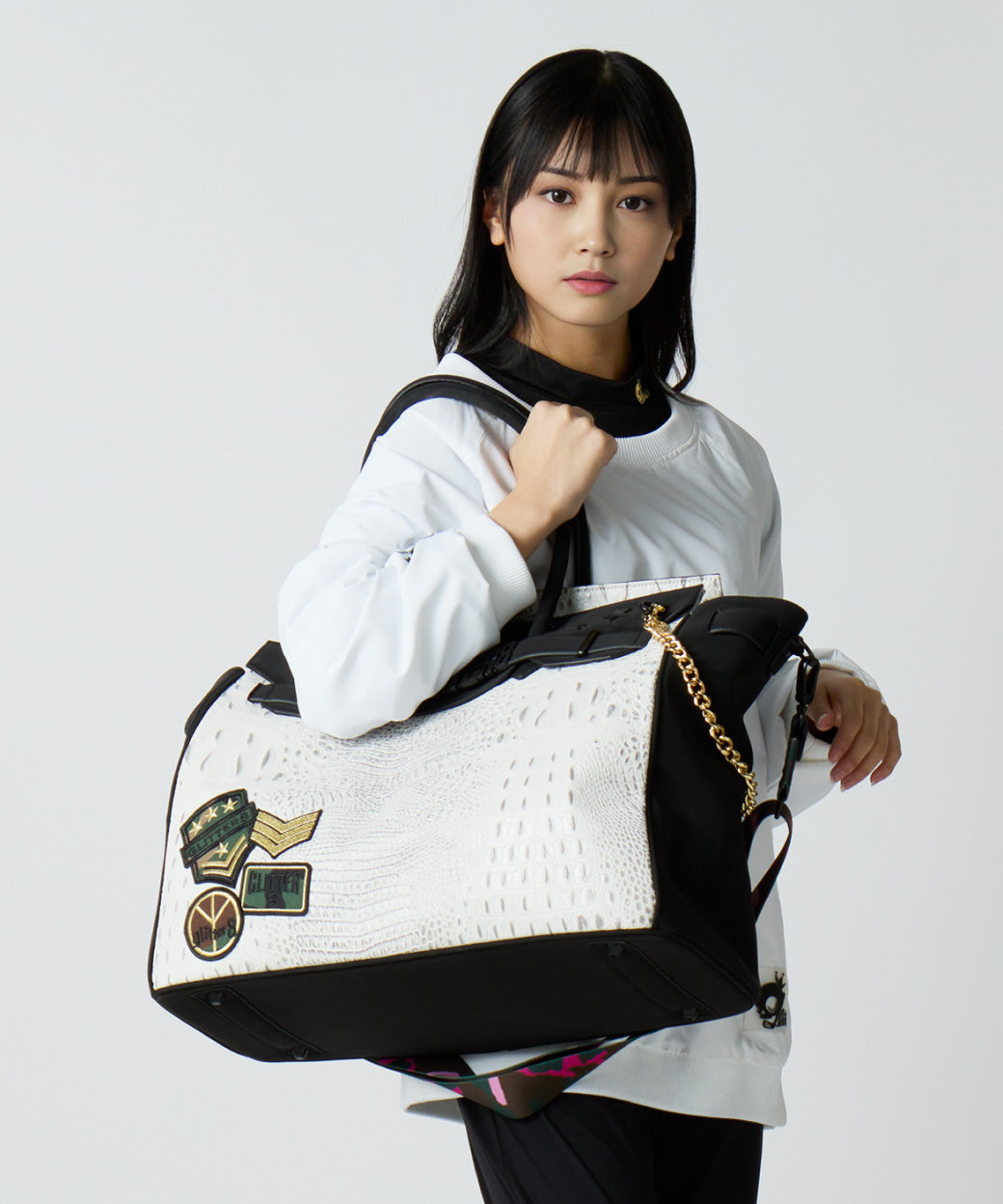GLITTER 8 TOTE BAG トートバッグ