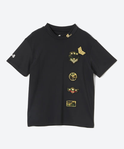 GLITTER 8 モックネックTシャツ（半袖）（NEW）