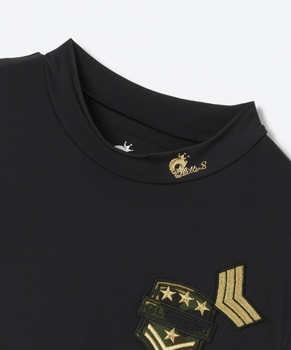 GLITTER 8 モックネックTシャツ（半袖）（NEW）
