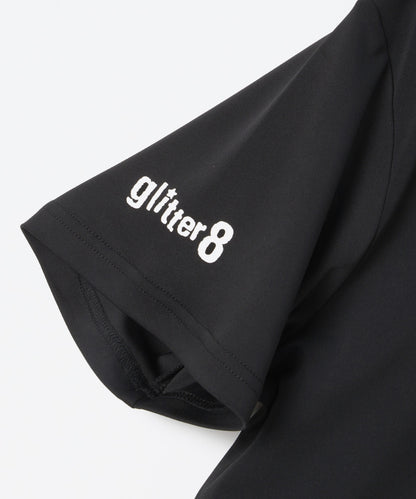 GLITTER 8 モックネックTシャツ（半袖）（NEW）