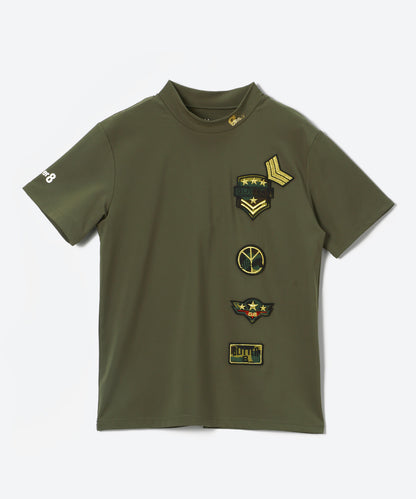 GLITTER 8 モックネックTシャツ（半袖）（NEW）