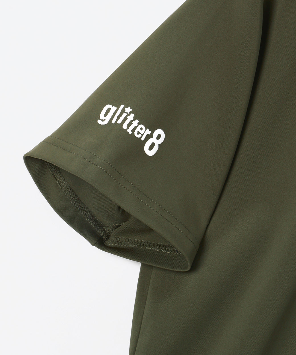 GLITTER 8 モックネックTシャツ（半袖）（NEW）