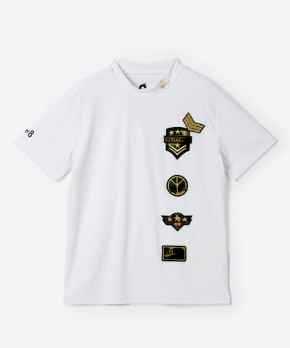 GLITTER 8 モックネックTシャツ（半袖）（NEW）