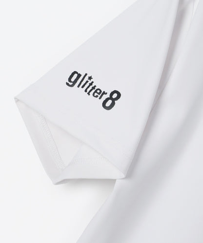 GLITTER 8 モックネックTシャツ（半袖）（NEW）