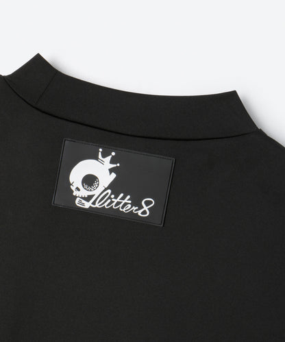 GLITTER 8 モックネックTシャツ（半袖）