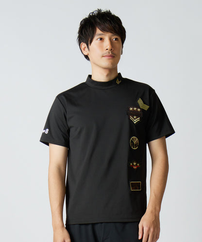 GLITTER 8 モックネックTシャツ（半袖）