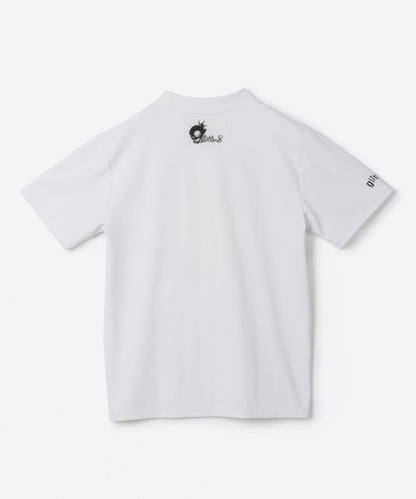 GLITTER 8 モックネックTシャツ（半袖）