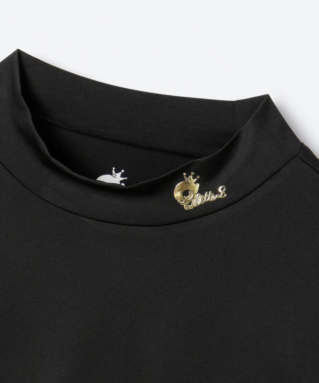 GLITTER 8 モックネックTシャツ（長袖）