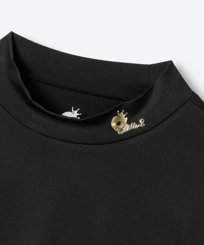 GLITTER 8 モックネックTシャツ（長袖）