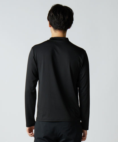 GLITTER 8 モックネックTシャツ（長袖）
