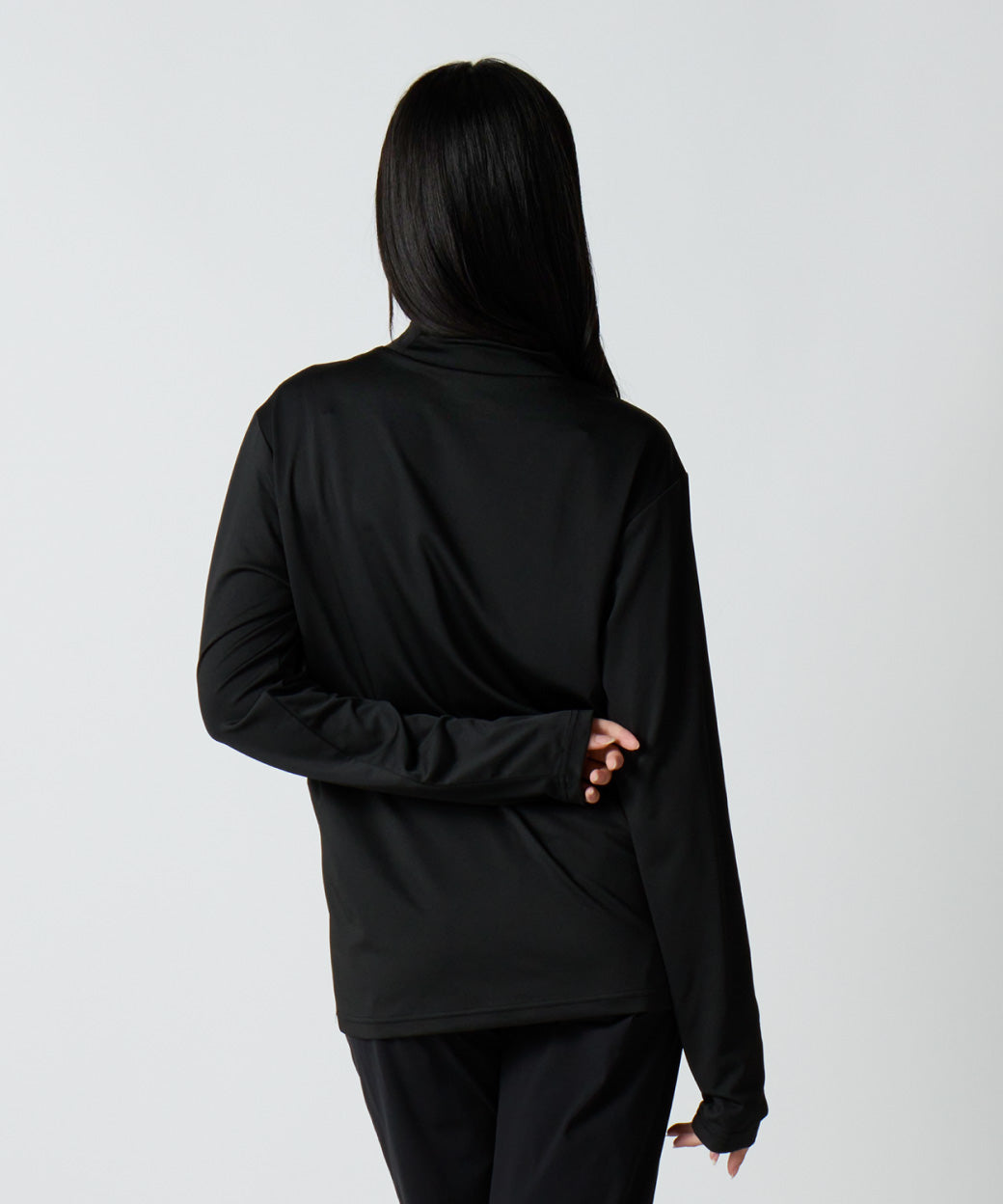 GLITTER 8 モックネックTシャツ（長袖）
