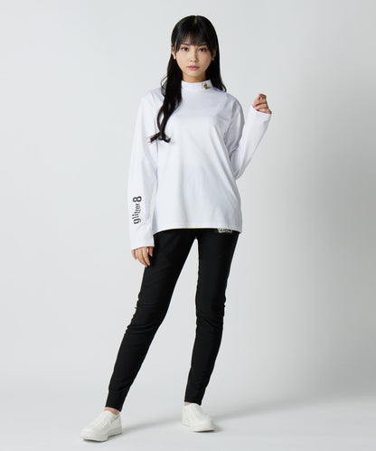 GLITTER 8 モックネックTシャツ（長袖）