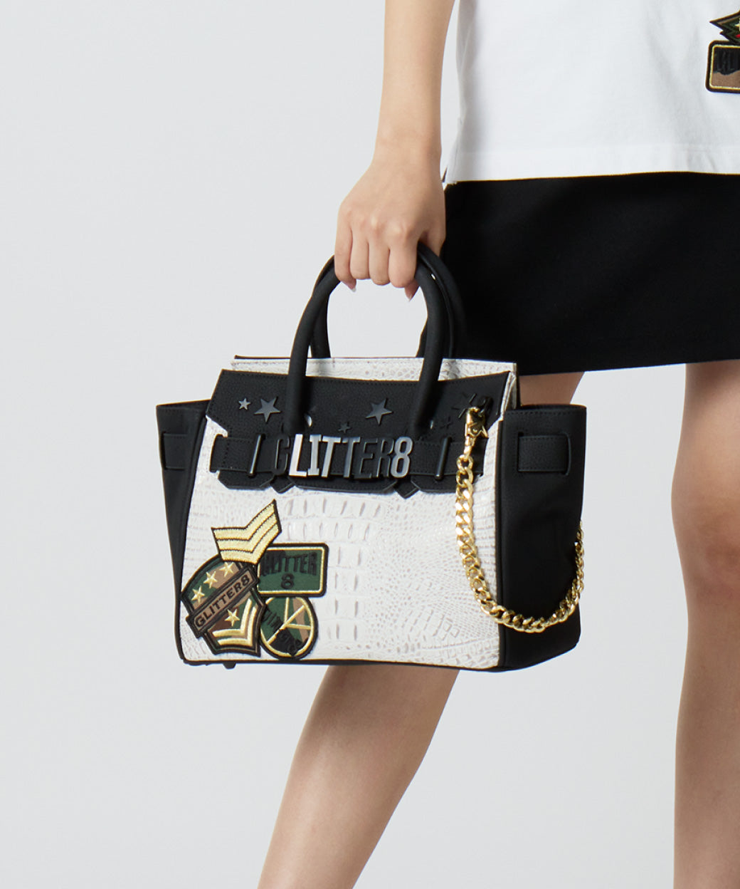 GLITTER 8 CART BAG カートバッグ（ミニトートバッグ）